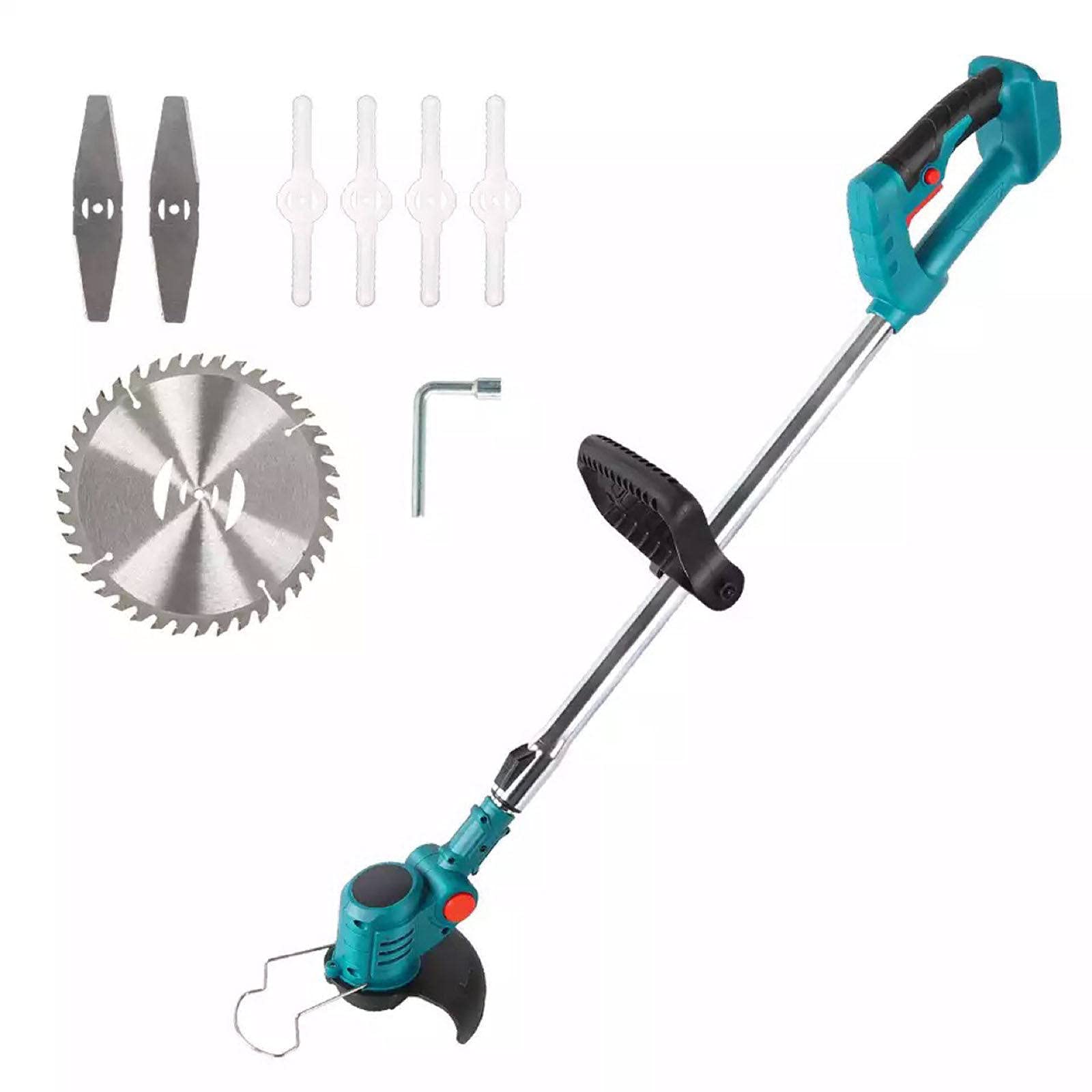 Tondeuse télescopique sans fil 90-120cm pour entretien de jardin et finitions