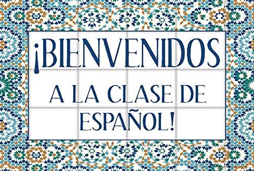 Bienvenidos a la clase de español Poster