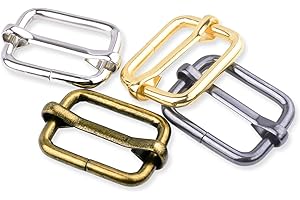 CooBigo Metal Adjust Slide Buckles for Purse Hardware Backpack