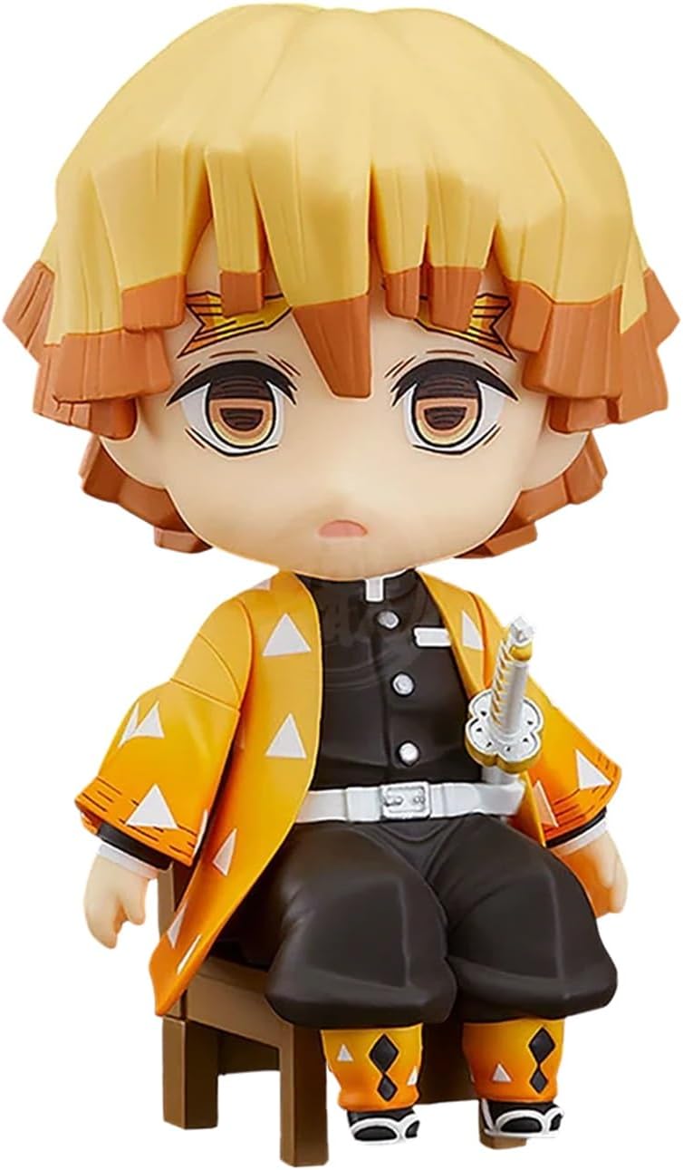 Good Smile Demon Slayer: Kimetsu no Yaiba: Zenitsu Agatsuma Nendoroid Swacchao! Action Figure, Multicolor