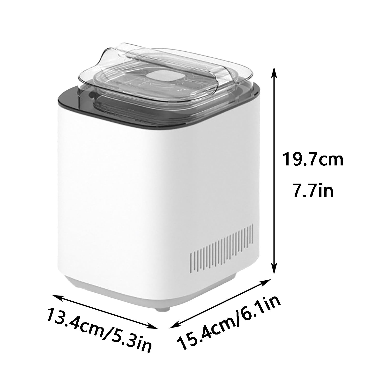 Urządzenia do produkcji jogurtu, Wielofunkcyjny 3 w 1 800 ml, łatwy obsłudze, automatyczne chłodzenie, prezenty wellness dla mężczyzn i kobiet