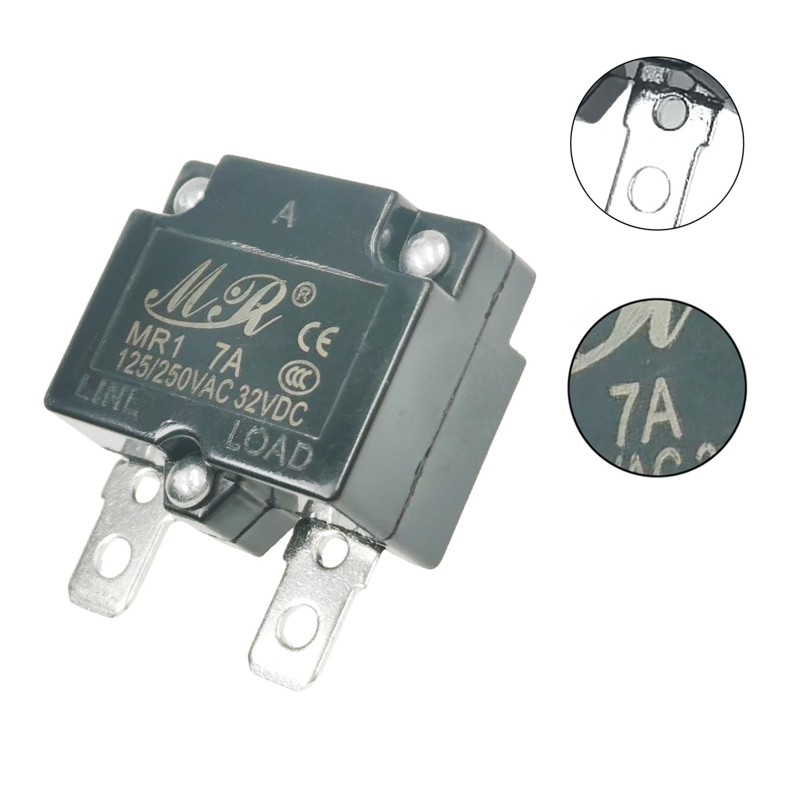 Amazon.com: 2 Pcs 7Amp Breaker Fuse Switch Automatic Reset