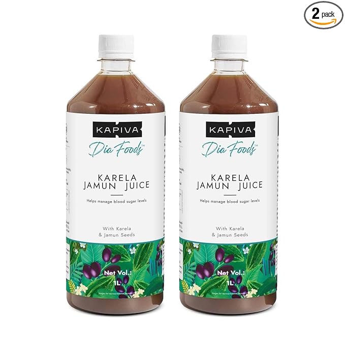 Kapiva Karela Jamun Juice, Controls Blood Sugar Leve