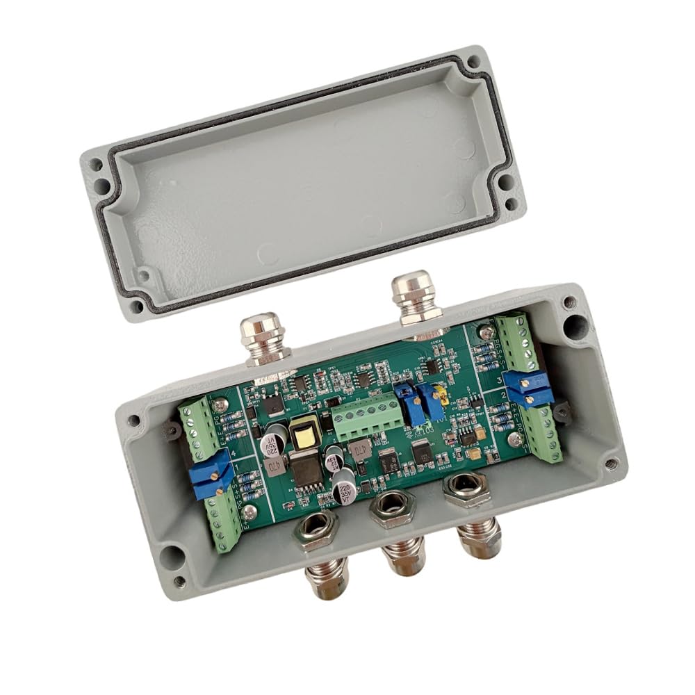 Amplificateur numérique fonctionnel pour cellule de pesée - Sortie 0-10 V 4-20 mA pour la gestion logistique - Disséminateur de cellule de pesée