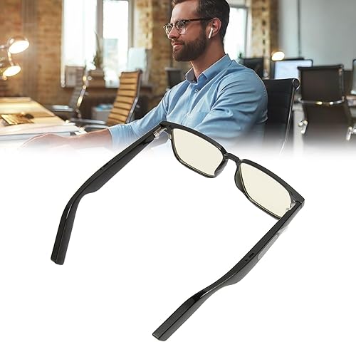 Miniatura 6 de Lentes inteligentes de audio Bluetooth, lentes de sol inalámbricos para mujeres y hombres, control de voz y tacto, filtro de luz azul y lentes