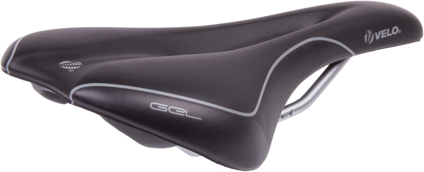 Velo Unisex – Adult's Speedflex Vacu FC Racing Bike Saddle, Black, 269x143 mm