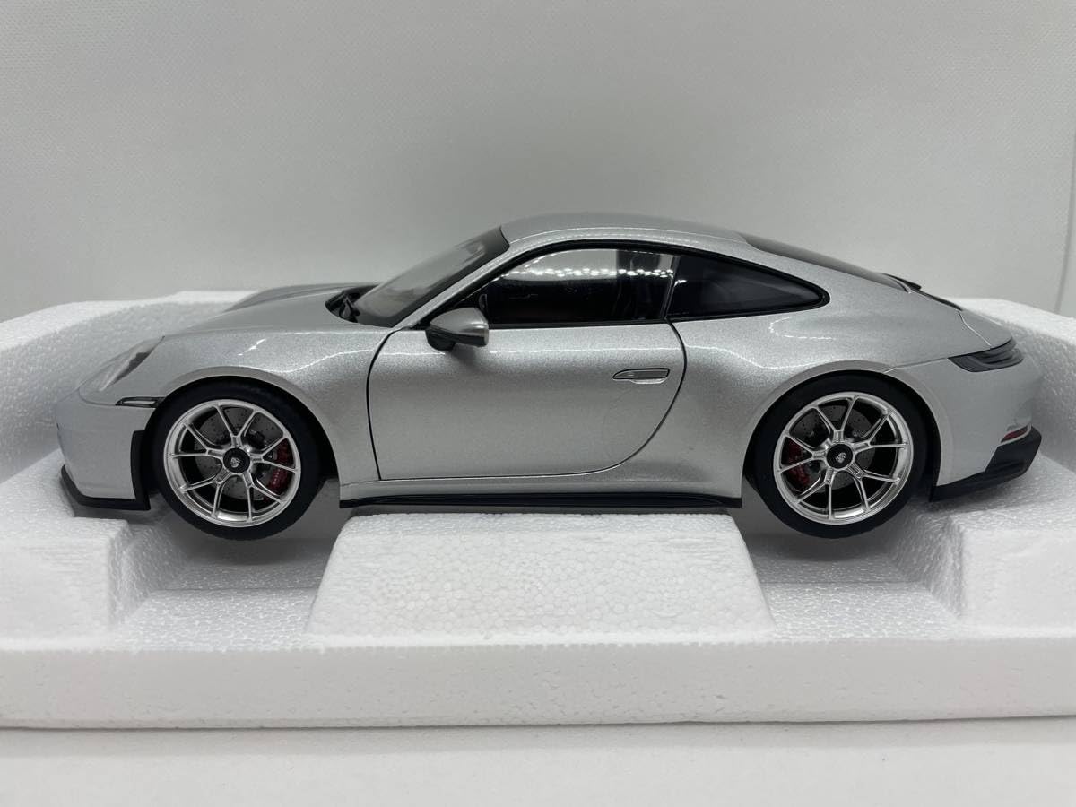 Amazon | ノレブ 1/18 ミニカー Porsche 911 GT3 2021 Silver 187318
