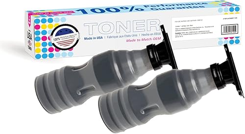 MADE IN USA TONER Repuesto compatible para uso en impresoras de formato ancho Xerox 006R01238, 006R01374, 6204, 6604, 6605, 6705, 6279 (negro, 2 disponible en Yaxa Colombia