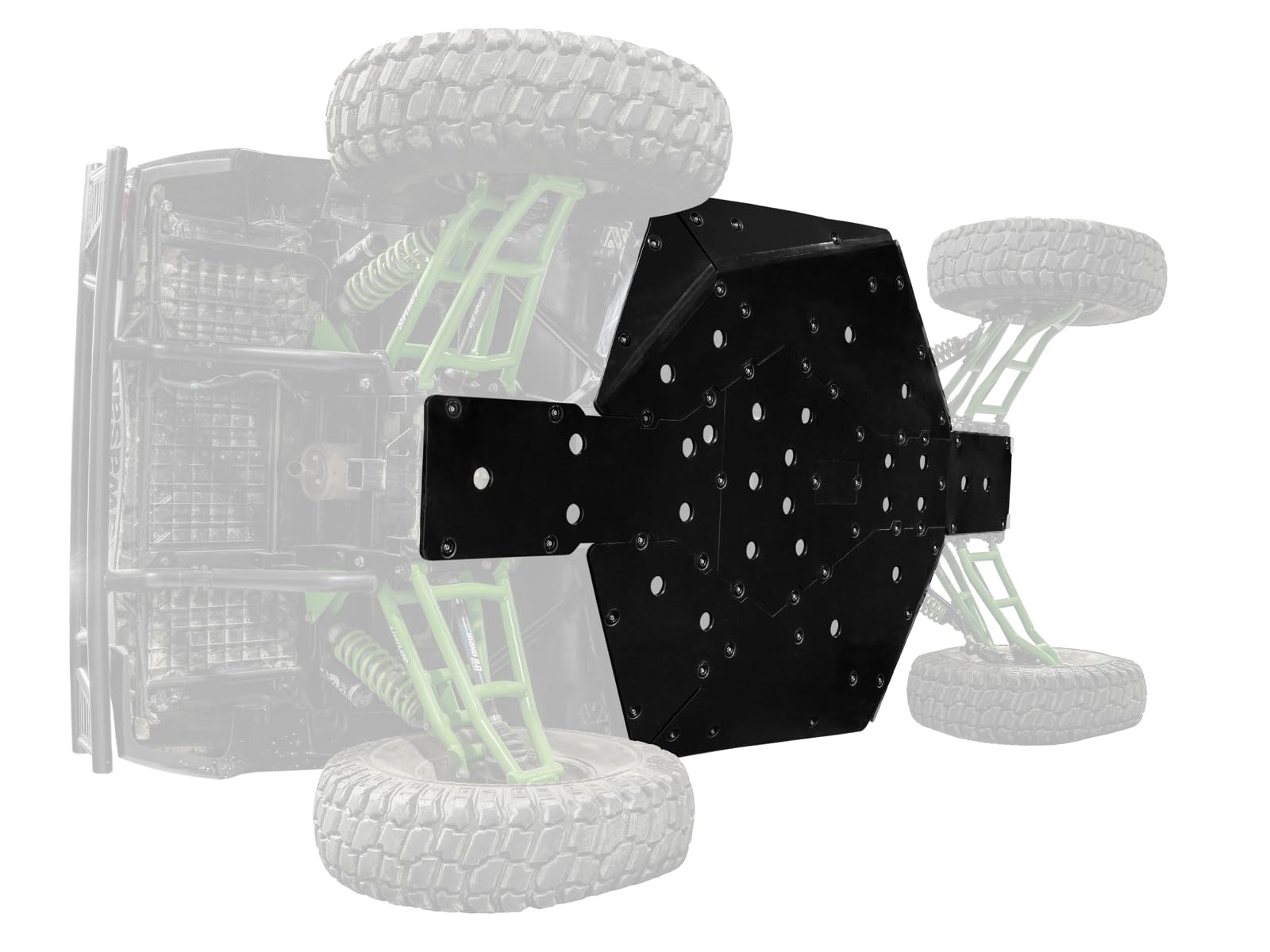 Amazon.com: SuperATV Full Skid Plate for Kawasaki Teryx (See