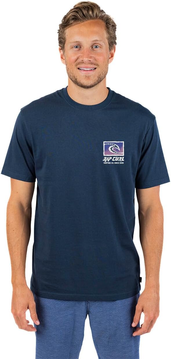 Rip Curl Graphic Short Sleeve Crew Neck T-Shirt