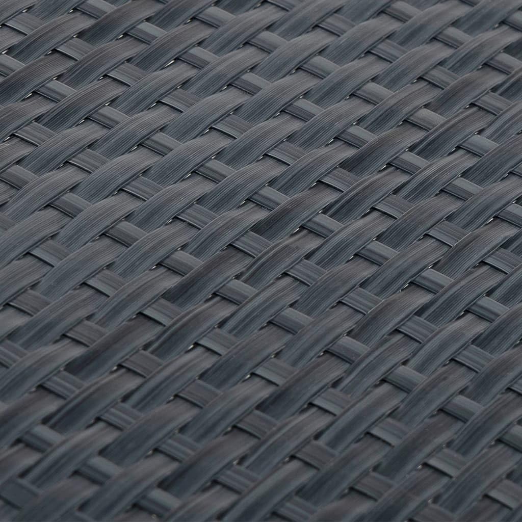 Paravent de Balcon Anthracite 500x90 cm résine tressée,Quincaillerie,Clôtures & barrières,Panneaux de clôture,3.73 kg-156242