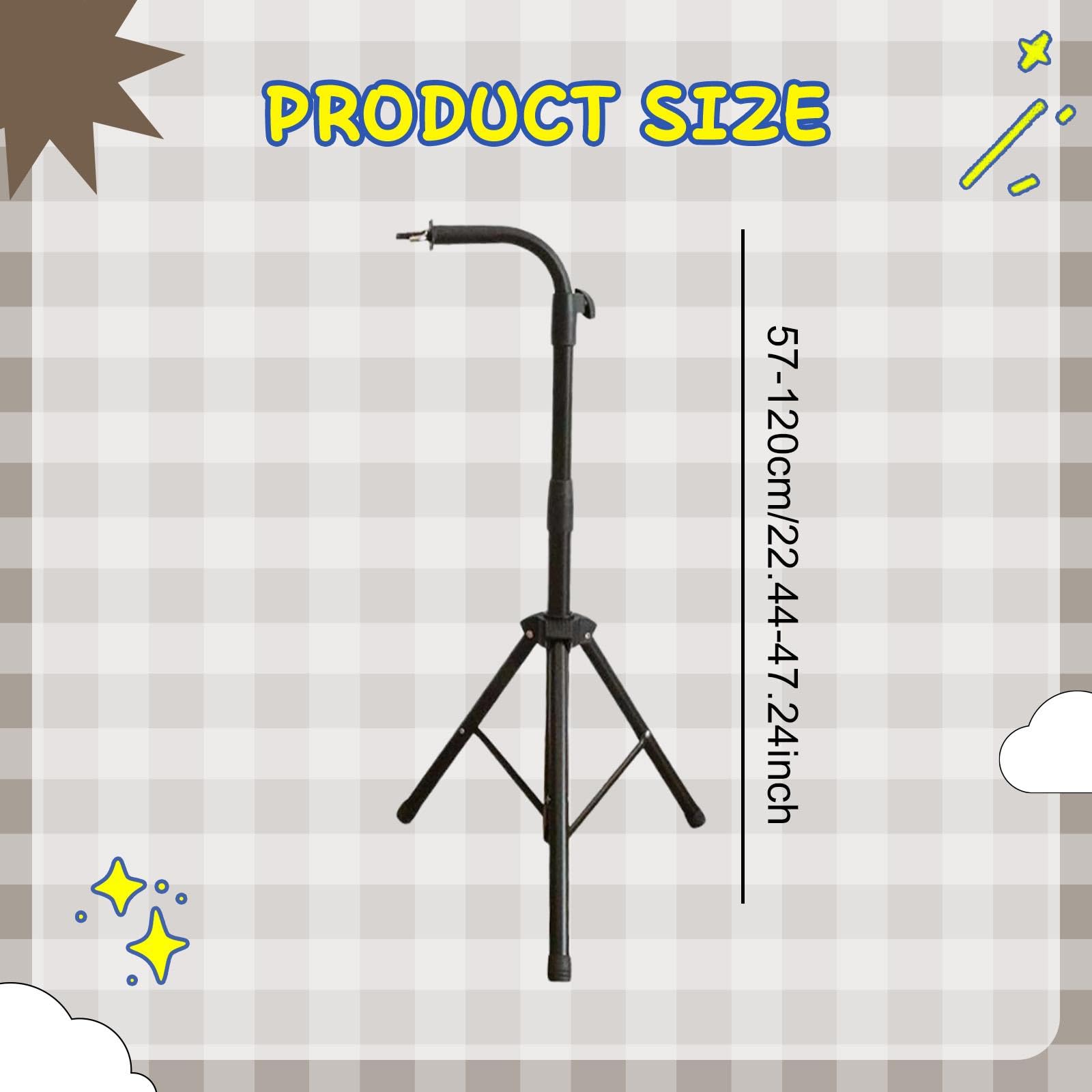 Supporto per Glockenspiel Da Barra, Regolabile, Accessori per Strumenti a Percussione, Supporto per Campanelli a per Prove, Nero