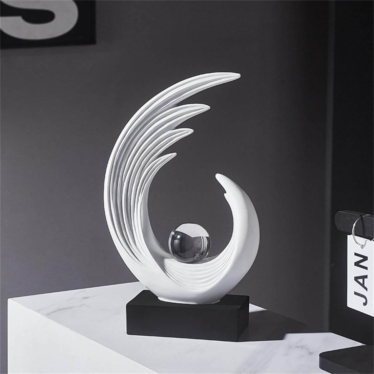 AWNR Abstract Art Sculptures Home Decor,Statue Decoration for Living Room,Dining Table,Coffee Table,Shelves,TV Stand