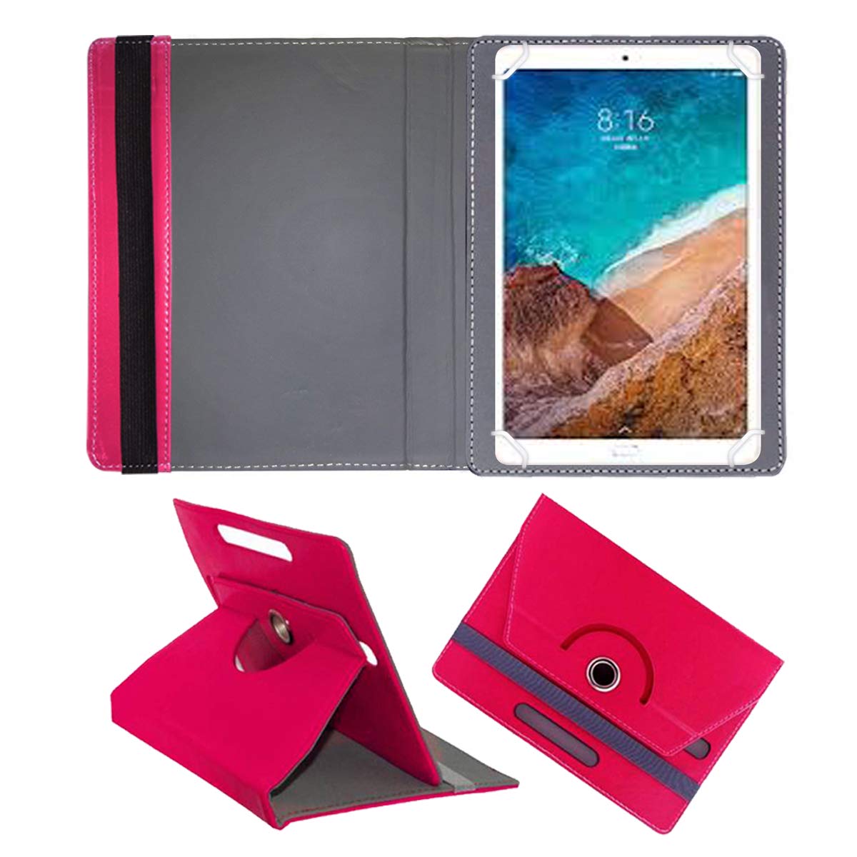 Fastway Rotating Leather Flip Case for Xiaomi Mi Pad 4 LTE 8inch Tablet Cover Stand Pink (B07VLS325S) Amazon Price History, Amazon Price Tracker