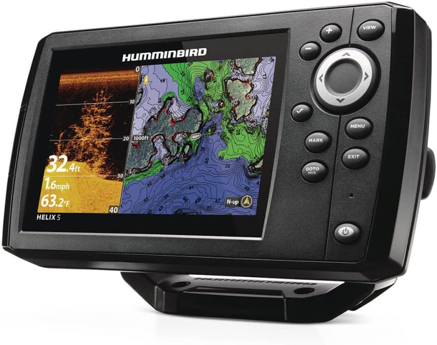 Humminbird Helix 5 Fish Finder and Accessories Bundle