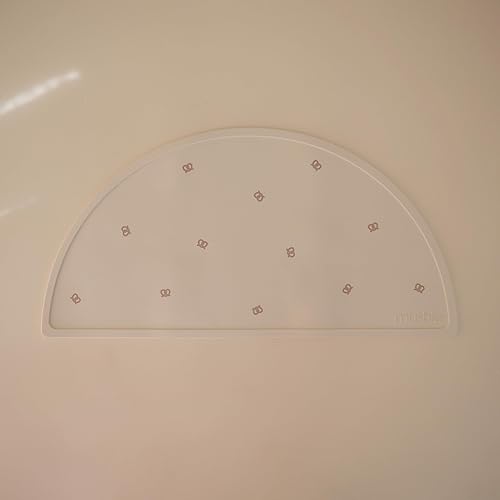 Miniatura 60 de mushie Mantel individual de silicona para niños, diseño antideslizante sin BPA (azul Cambridge) Cambridge Blue,Negro (Daisy),Azul marfil,Bluey