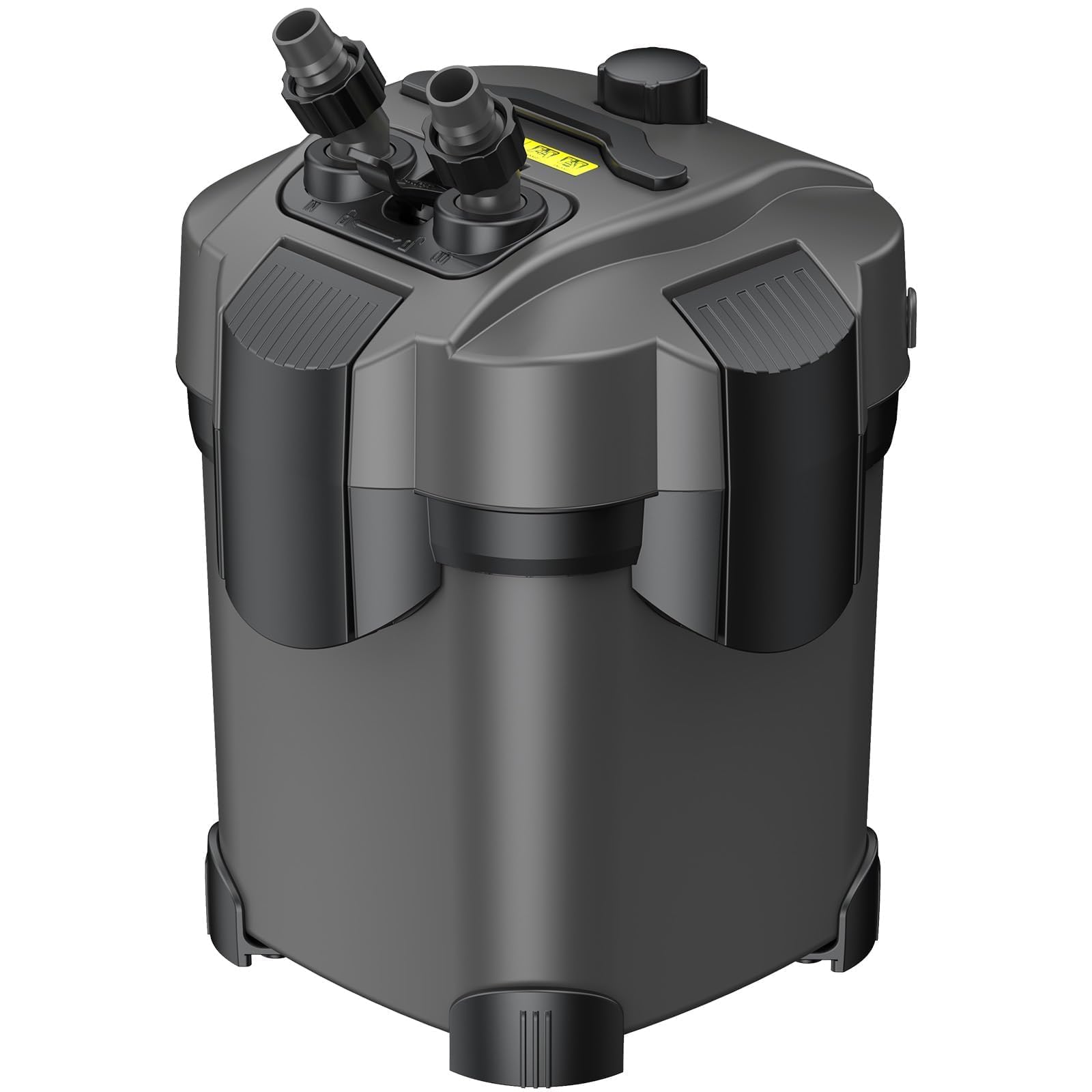 Pawfly Filtro a Canestro per Acquari 500 L/h, Filtro Esterno con Pompa Regolabile, Spugna e Anelli Ceramici, Ultra Silenzioso per Vasche da 50-170 Litri