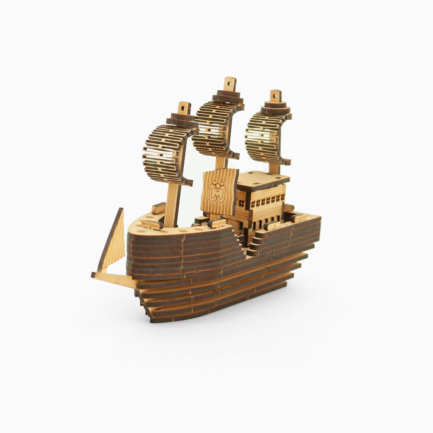 Buy Mittimate 3D DIY Great White Ship Model for Kids 8+ Year I