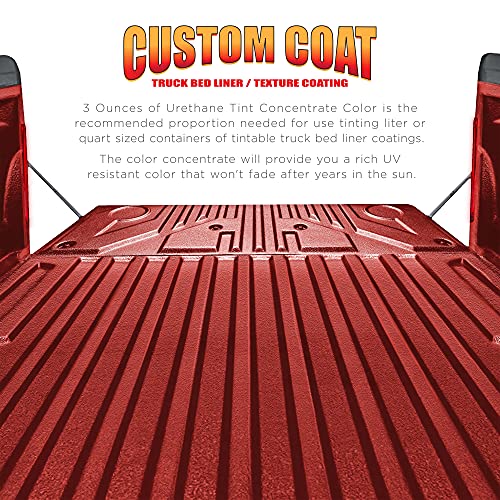 Image of Custom Coat 3 Ounce, Hot Rod Red, Bed Liner Tint Concentrate