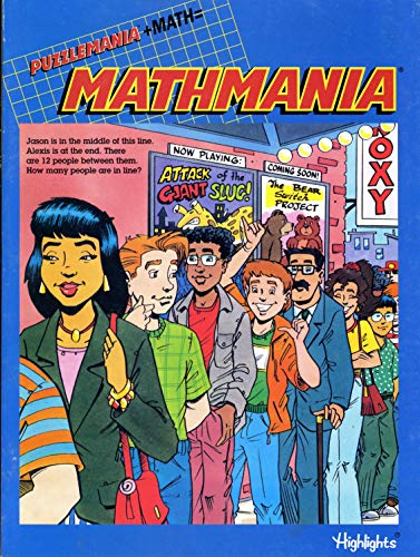 Puzzlemania + Math = Mathmania 0875349641 Book Cover