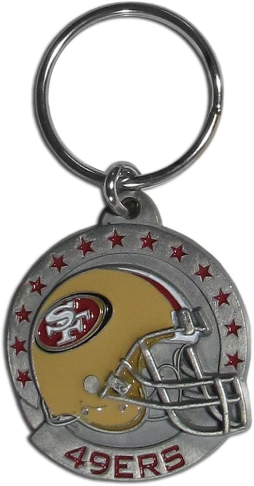 NFL Siskiyou Sports Fan Shop Philadelphia Eagles Carved Metal Key Chain One Size Team Color : Sports Fan Keychains : Sports & Outdoors
