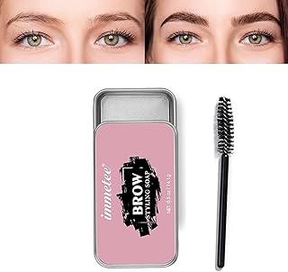 immetee Brows Soap Kit,Eyebrows Styling Wax,Brows Shaping Soap,Excellent Stereotypes,Long-lasting Eyebrow Enhancer Gel, 3D Feathery Brows Makeup Balm -14.1g/0.5oz (1pcs)