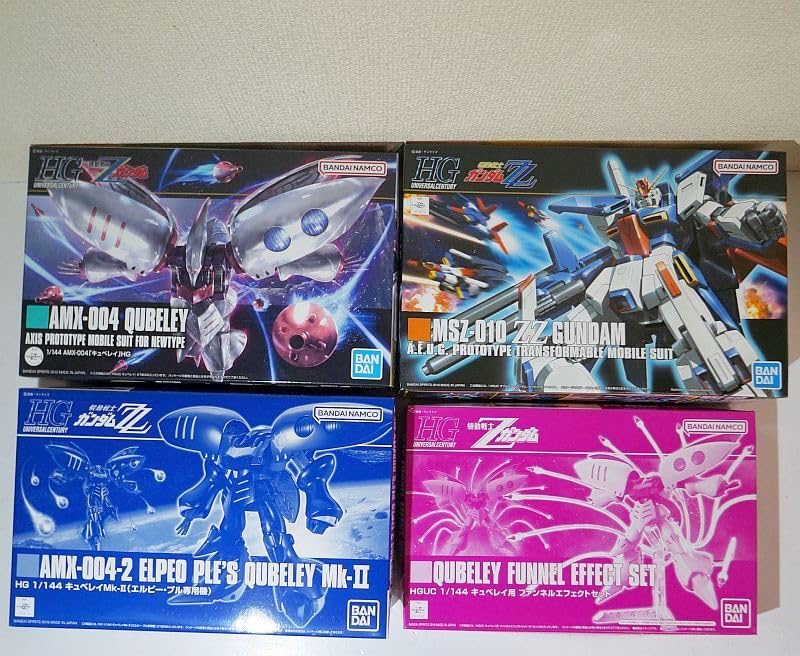 Amazon.co.jp: 機動戦士 Z ZZ HG ダブルゼータ キュベレイ プレバン 