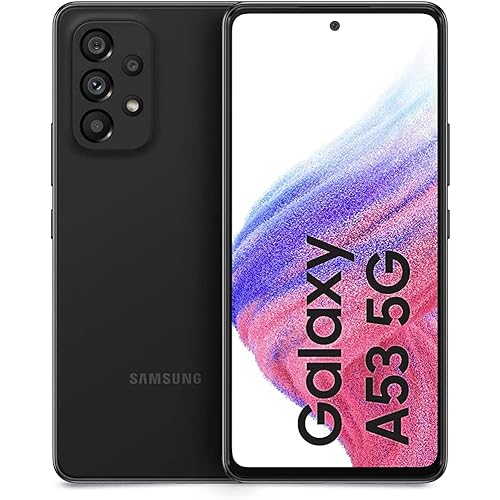 Samsung Galaxy A53 5G, 128GB, Black - Locked to Verizon (Renewed)