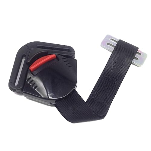 Accesorios para asiento de seguridad para niños, hebilla de seguridad de cinco puntos, hebilla de bloqueo de cerrojo, correa ajustable para