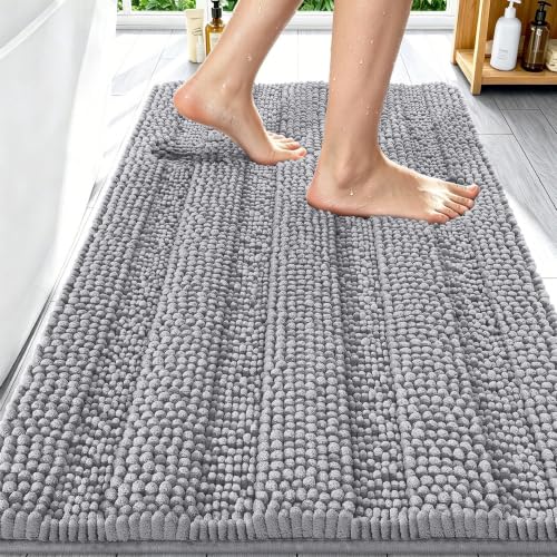 Chenille Bath Rug, 30x20