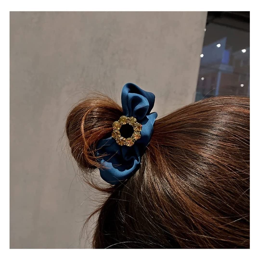Feste Elastici Capelli Elastici Per Capelli In Raso Corde Per Per Cavallo Per Donne E Ragazze Decorazione