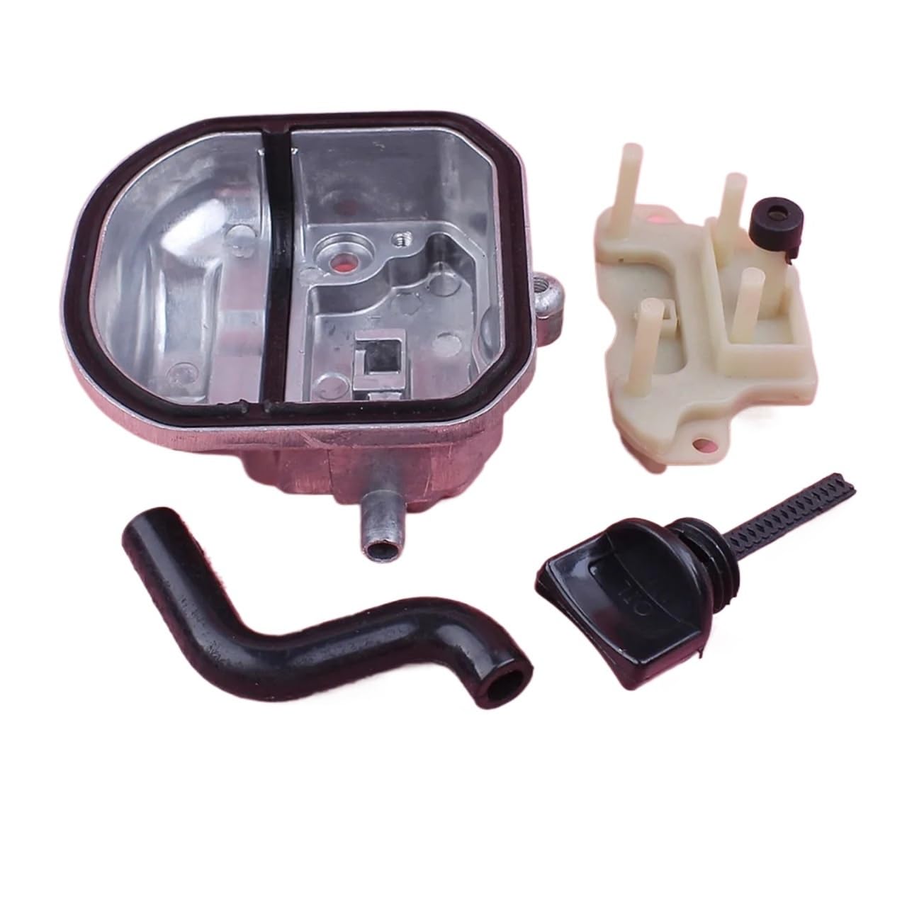 Tapa de Culata, respiradero, Tubo de Aceite, Manguera, Varilla de Nivel, Filtro, Separador, Kit for GX35, GX 35, Motor de cortacésped, Repuesto