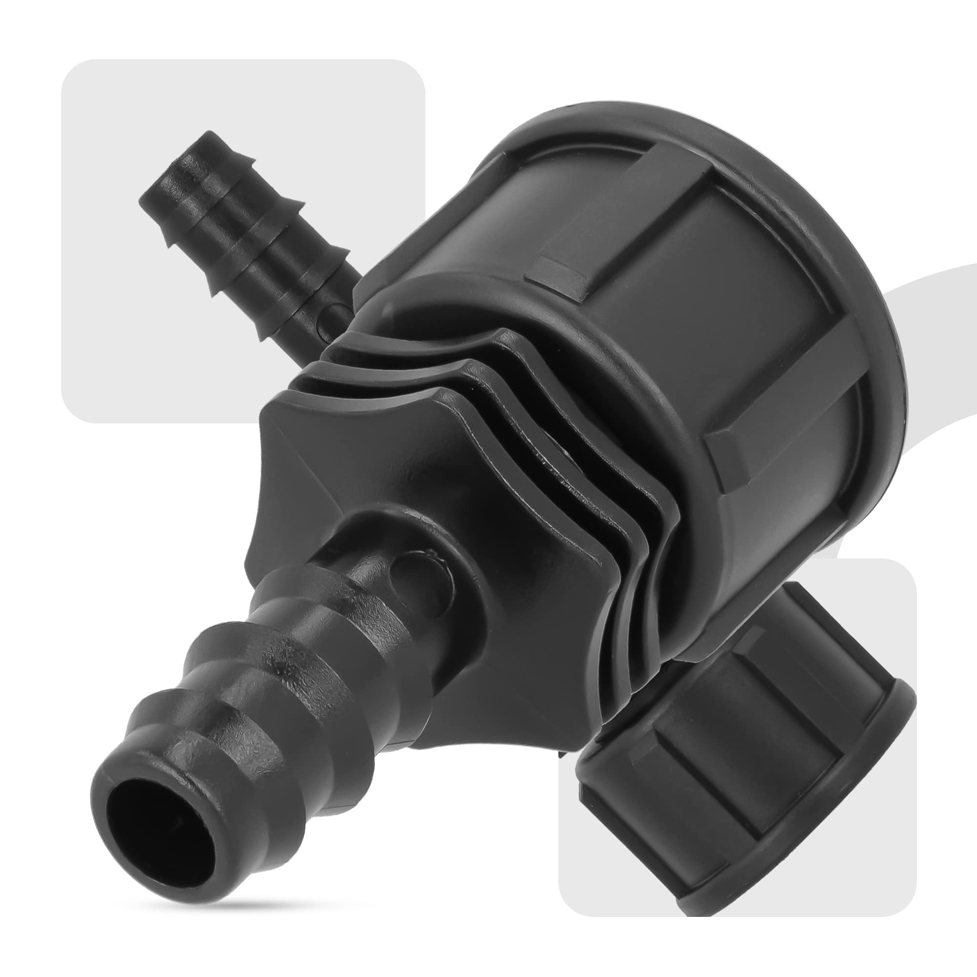 Collegamento Giunto T Per Sistema Di Irrigazione A Goccia Tubo PE 3x16