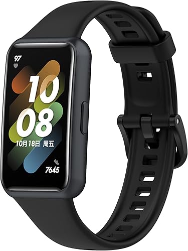 Miniatura 4 de FitTurn Correa de muñeca compatible con Huawei Band 7 Watch Band compatible con Huawei Band 7 Sport Correa de repuesto de liberación rápida para