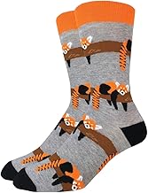 Red Panda Socks, Red Panda Gift, Size 4-7