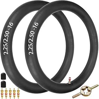 FVRITO 2.25/2.50-16 250-16 2.50x16 70/90-16 Inner Tube for XR75 XR80 XL70 XL75 CL90 SL70 CRF80 100 KAWASAKI KX100 KLX125L KLX140L SUZUKI RM85L RM100 YAMAHA RT100 TTR Motocross Motorcycle Dirt Pit Bike