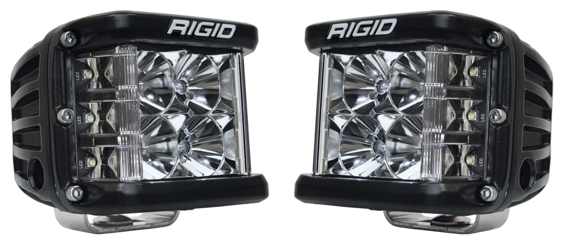 INDUSTRIES - D-SS PRO, Flood, Black Housing (Pair) For Auto And ATV