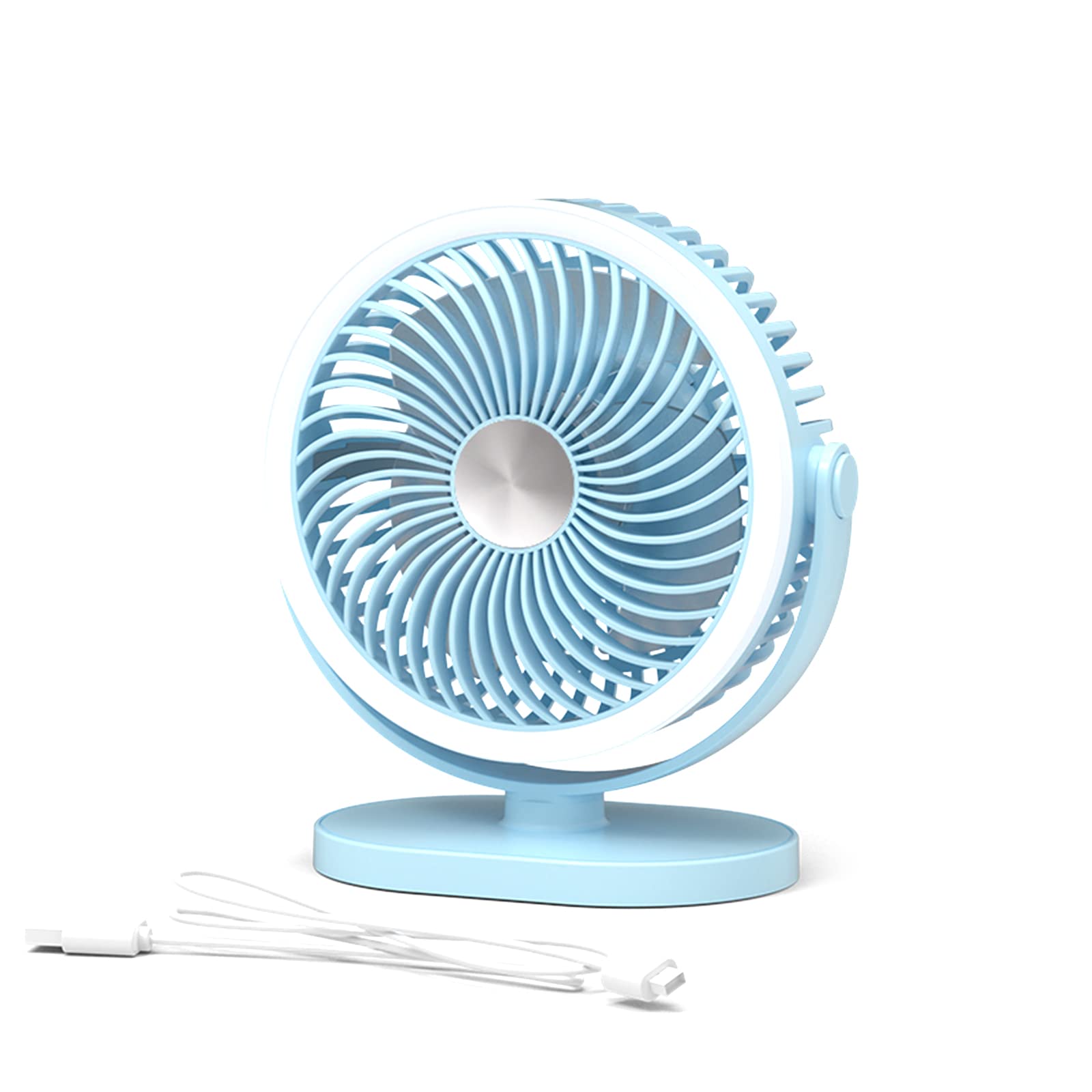 Ventilador para tienda de campaña colgante que elimina el calor con luz