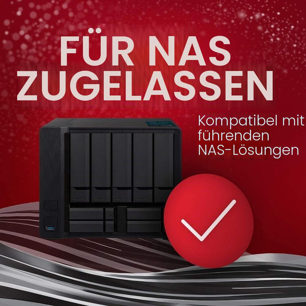 Seagate IronWolf Pro 12TB NAS interne Festplatte HDD - 3,5 Zoll SATA 6Gb/s 7200RPM 256MB Cache für RAID Netzwerk Attached Storage Data Recovery Service - frustfreie Verpackung