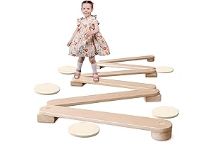 Avrsol Kids Foldable Balance Beam: Step into a World of Motor Skill Mastery!
