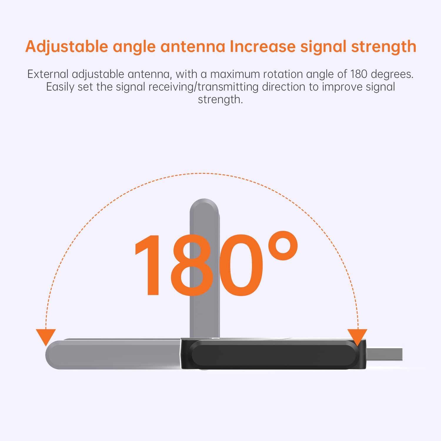 61OUgQzy3gL._AC_SL1500_ USB WiFi Adapter for Desktop PC, AX900 Bluetooth WiFi 6 Adapter WiFi Dongle with 5Ghz 2.4GHz Dual Band Wireless Network Card, Built-in Driver for Windows 10/11, High Gain Antenna, WPA3 Security