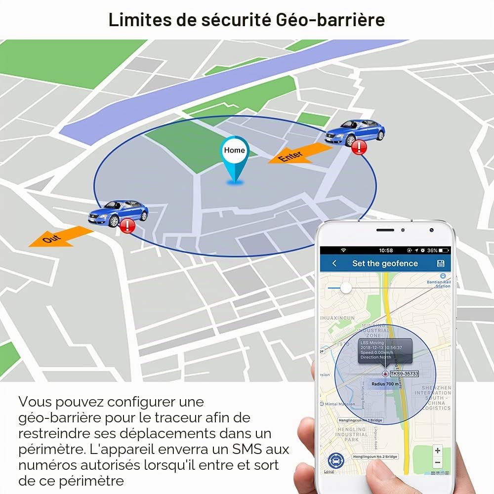 4G Traceur GPS Voiture Winnes Tracker GPS Abonnement Requis Distance Illimitée IPX69 Suivi en Temps Réel Distance Infinie Aimant Intégré Gérer Plusieurs Tracker Simultanément Traqueur Alarme Vibrante