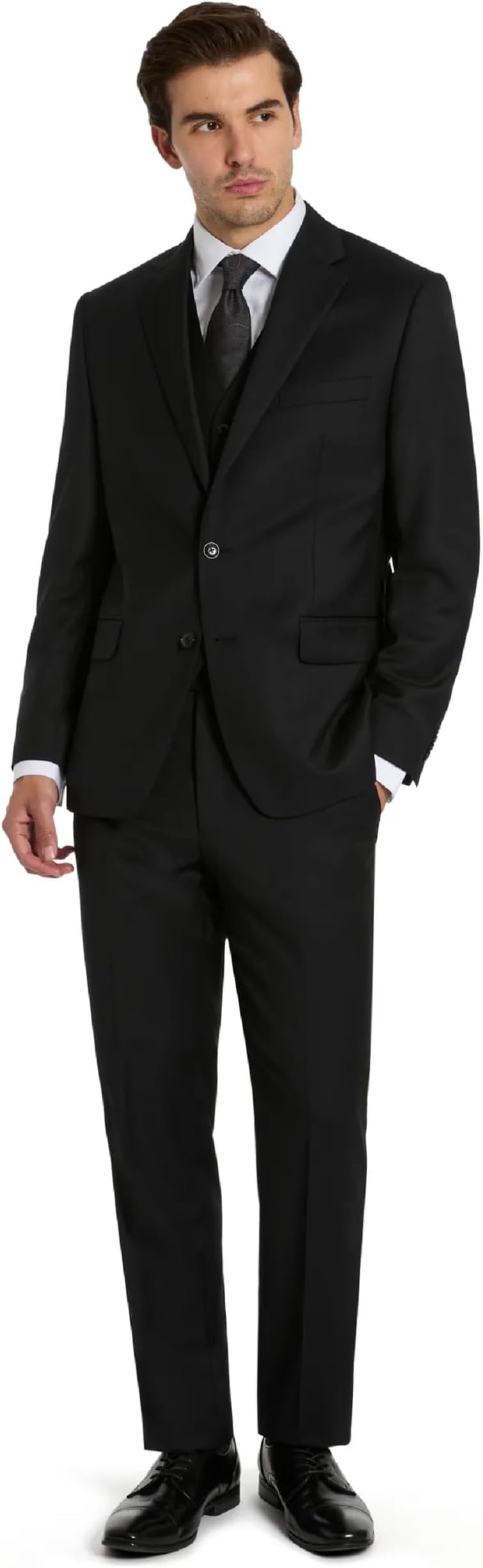 Men’s 3-Piece Classic Fit Regular, Big & Tall Suit Separates | Blazer, Vest & Pants | Weddings, Proms & Events
