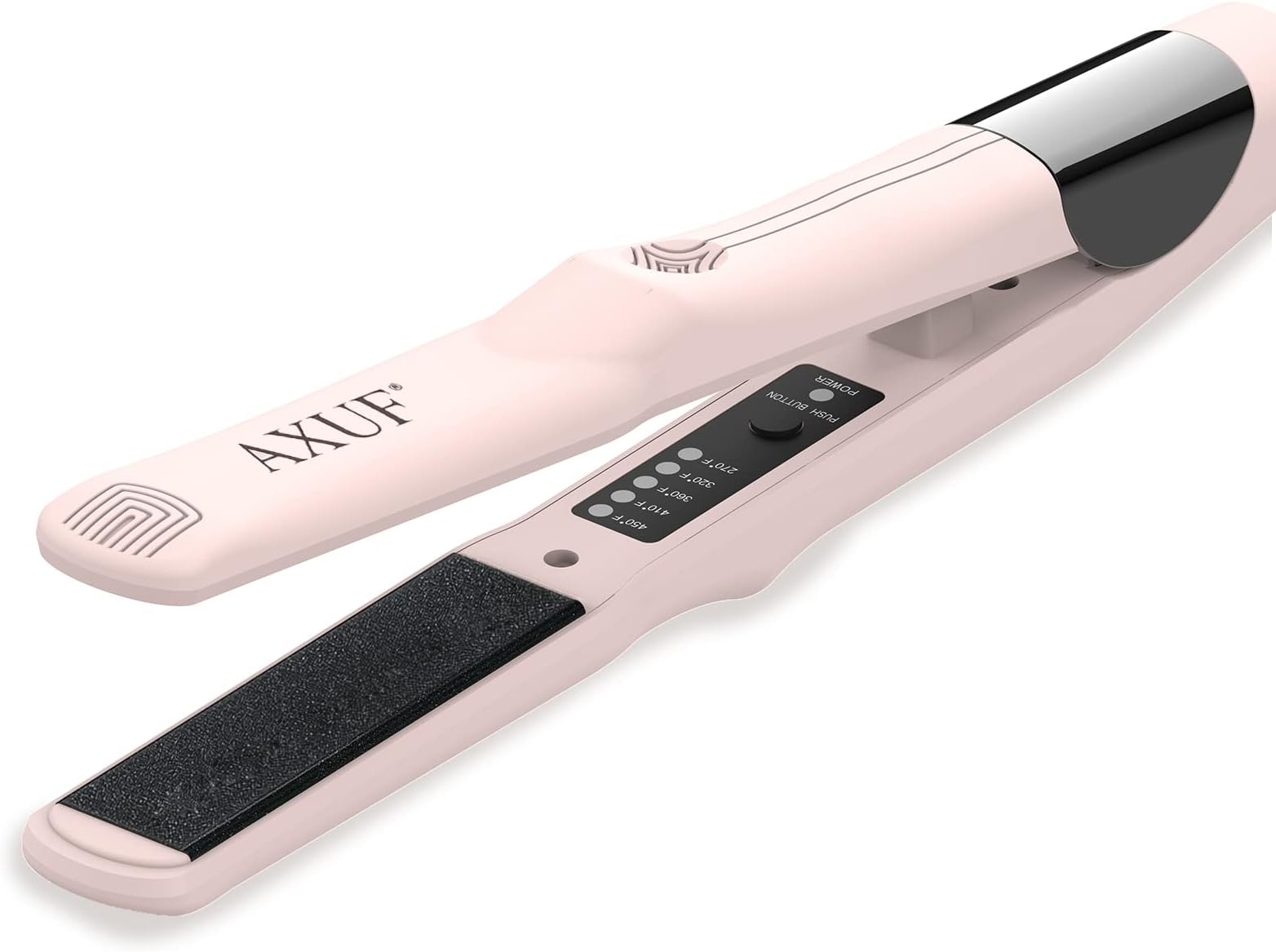 Professional Hair Straightener,Flat Iron for Hair with 5s Fast Heating & 5 Temp Setting,Hair Straightener and Curler 2 in 1 for All Hairstyles, 1-inch Dual Voltage,Gifts for Women(Pink)