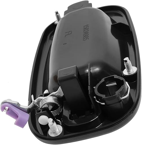 Miniatura 5 de Juego de manijas para puertas exteriores, compatible con Chevy Silverado Suburban Tahoe Avalanche 1999-2007, GMC Sierra Yukon, Cadillac Escalade,