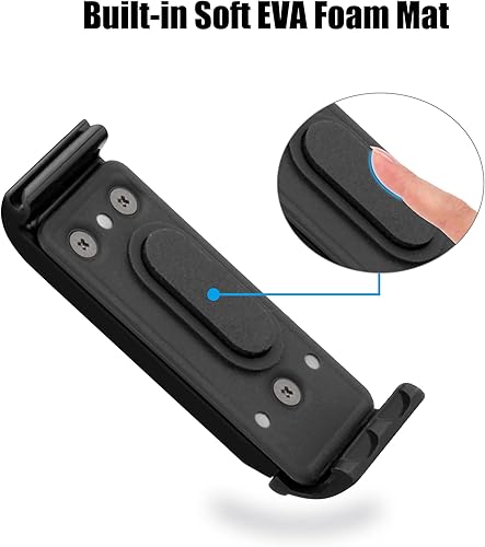 Miniatura 5 de Reemplazo de aluminio impermeable cubierta de batería puerta lateral para GoPro Hero 9 10 11 negro, 33 pies impermeable puerta de la batería