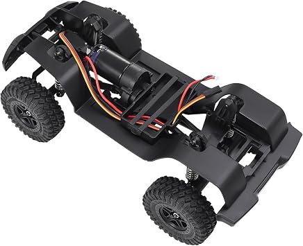 AMK Upgraded TRX4M Nylon Chassis Frame, 1/18 RC Crawler Assembled Chassis for 1/18 AX-8560 Rc Crawler TRX4-M Bronco Defender