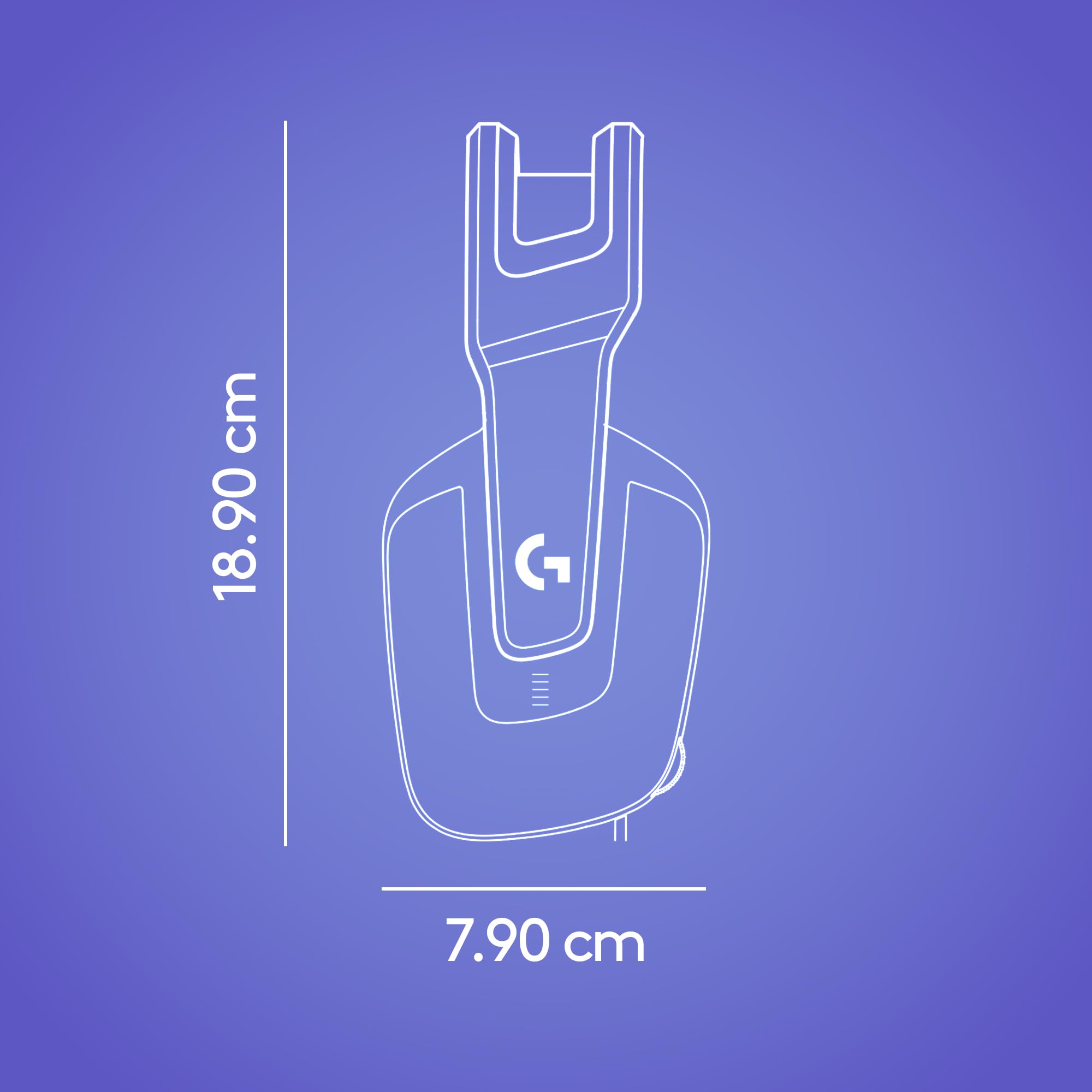 Logitech G G335 Cuffia Gaming Cablata con Microfono Flip-to-Mute, Jack 3,5 mm, Memory Foam, Leggera, Compatibile PC, PS, Xbox, Nintendo Switch - Nero