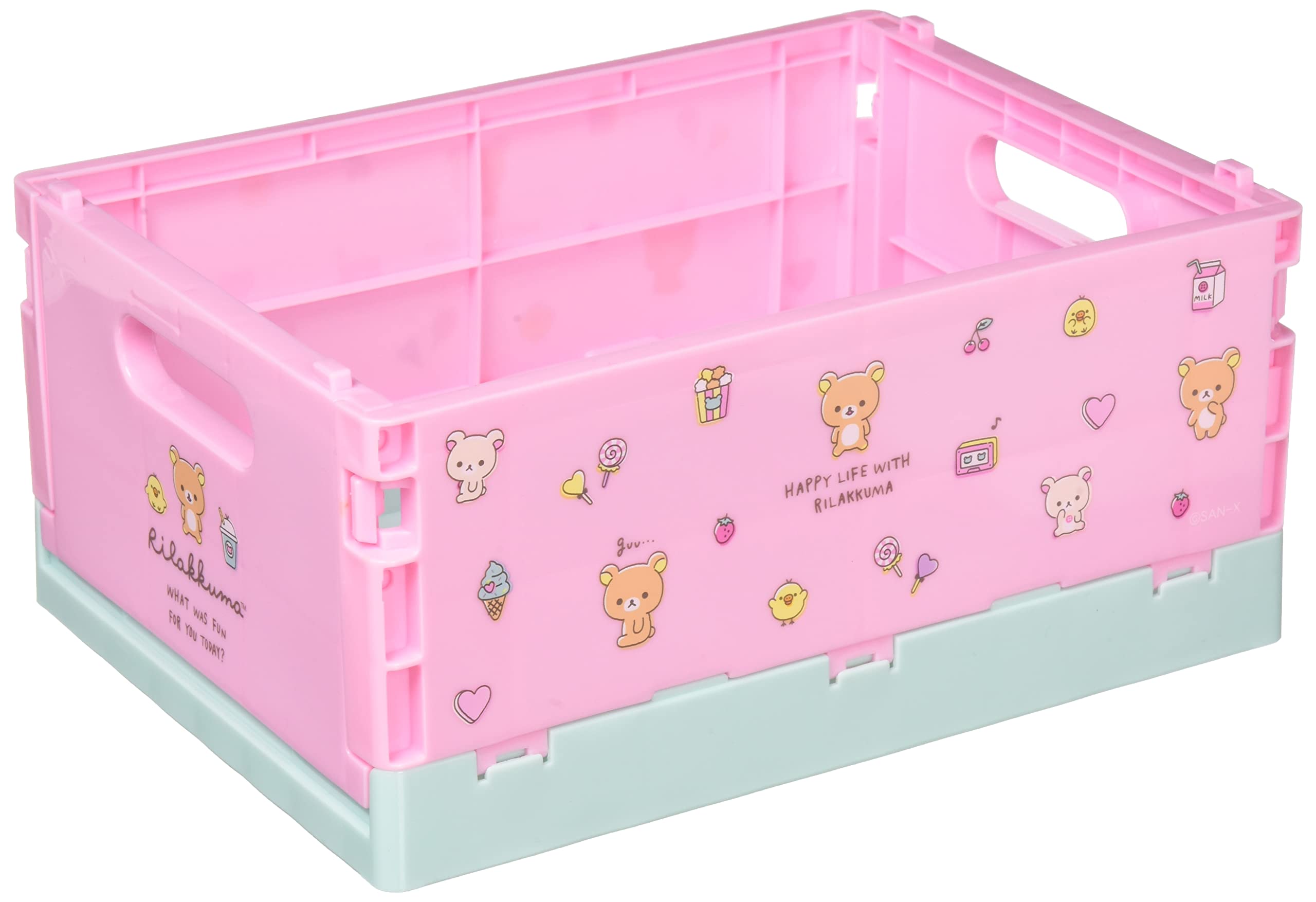 Amazon.co.jp: サンエックス リラックマ 折りたたみコンテナS FB50502