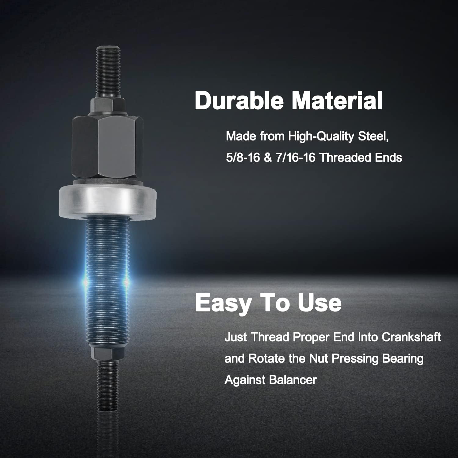 Harmonic Balancer Installation Tool Fits Chevy SBC BBC Replacement 66515